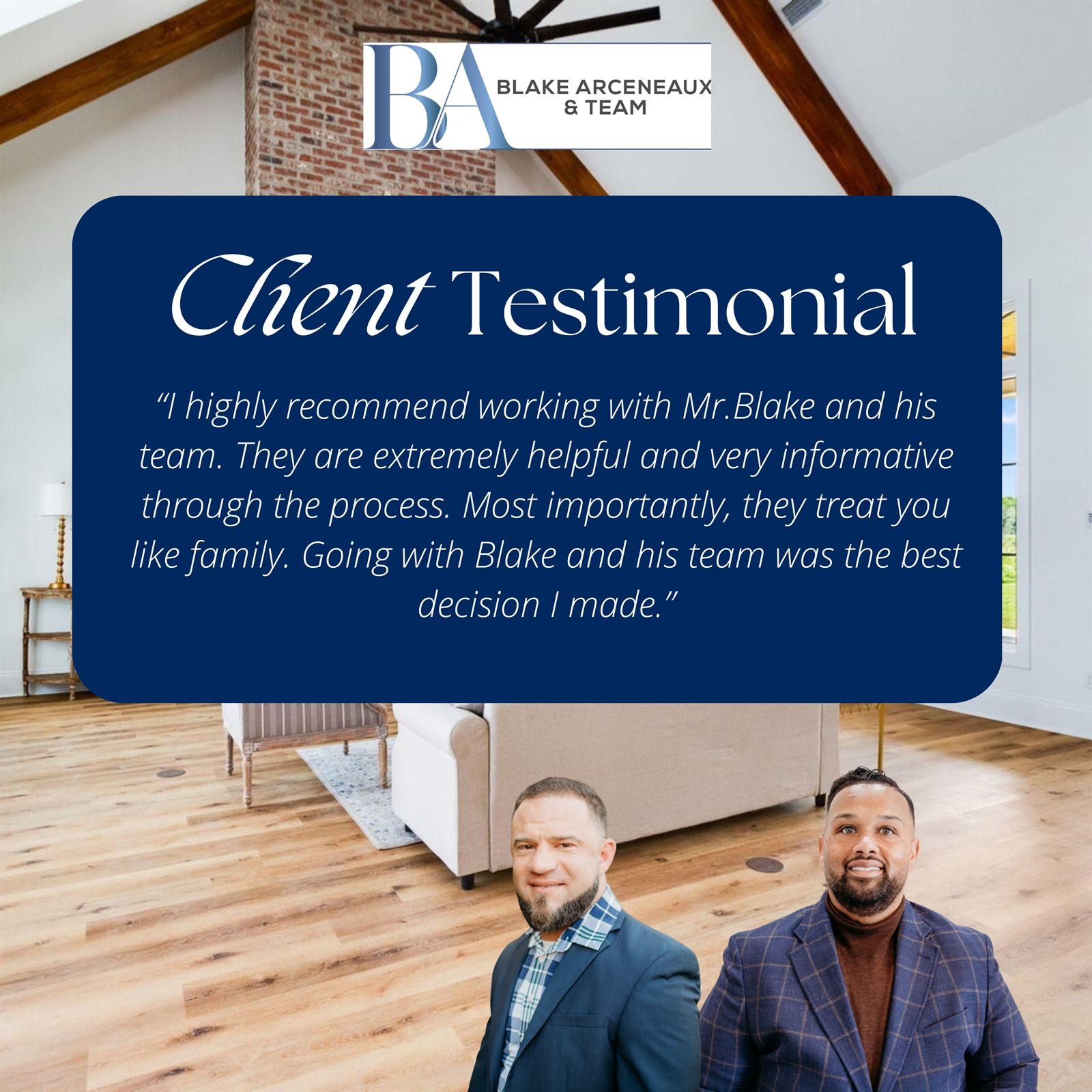 Client Testimonial